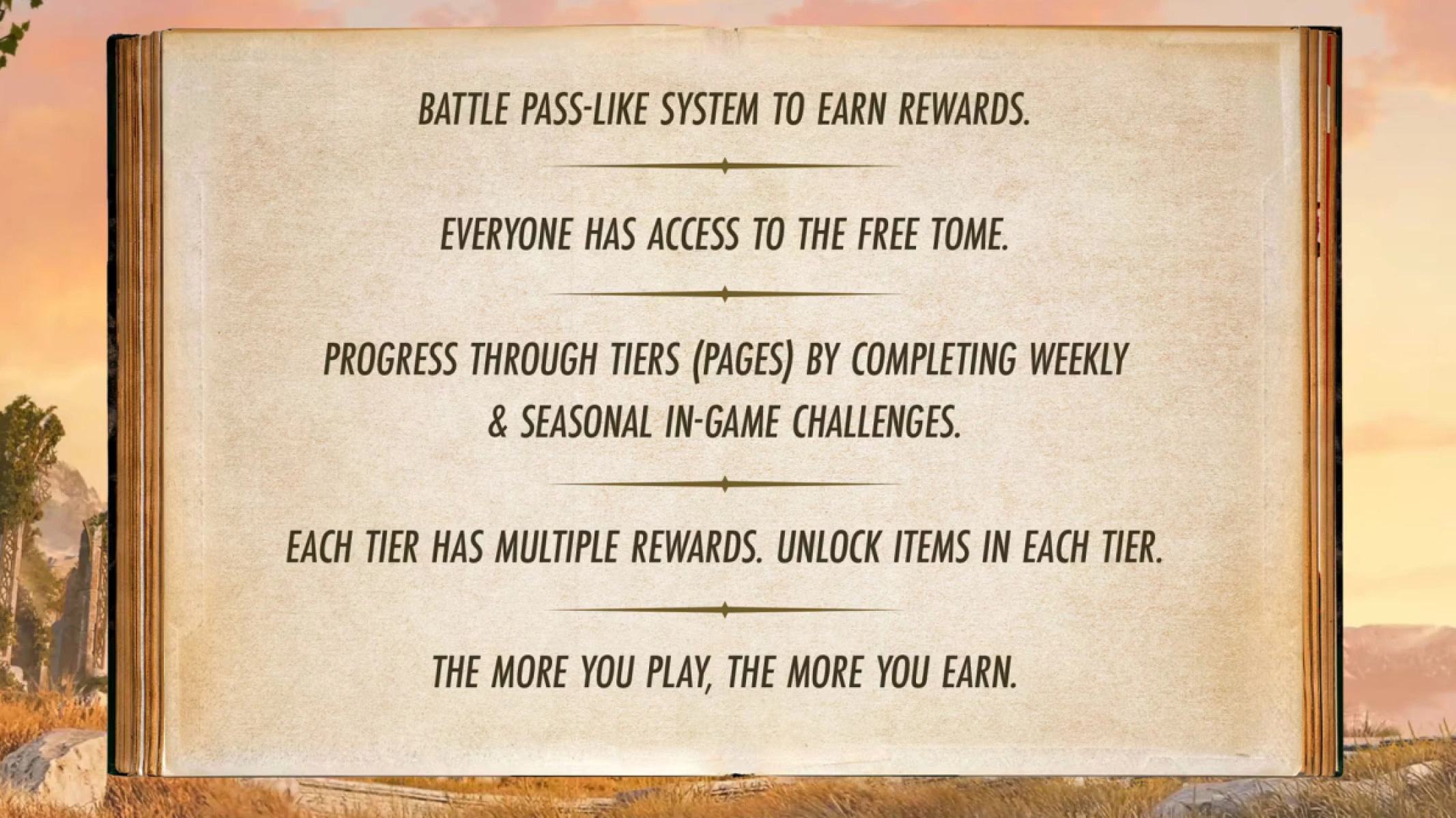 ESO Tamriel Tome system explained.