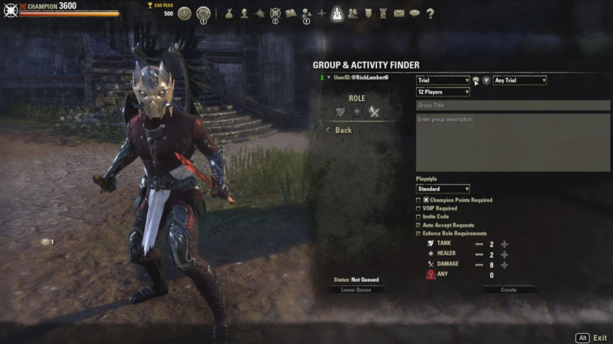 New Group Finder Tool for ESO