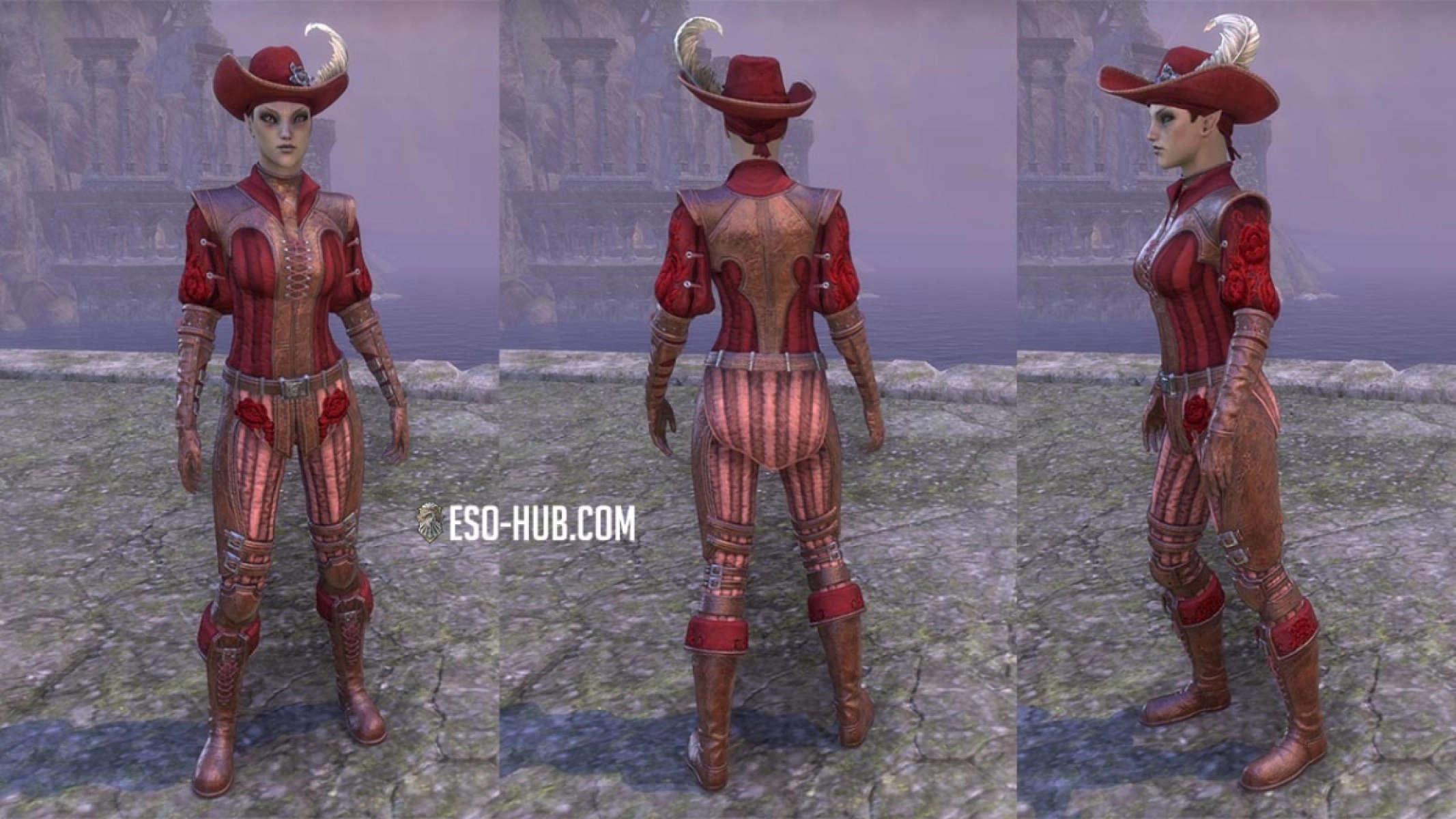 ESO Heart's Day Duelist Outfit Style