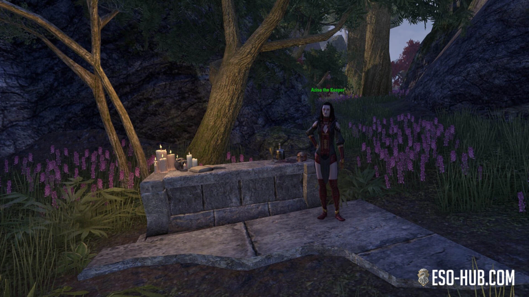 New Vampire Shrine with Aziza The Keeper NPC
