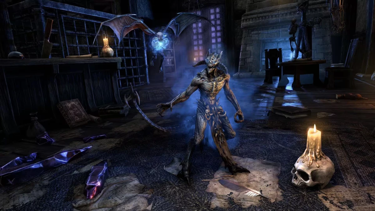 Molag Bal Illusion Imp as a non-combat pet
