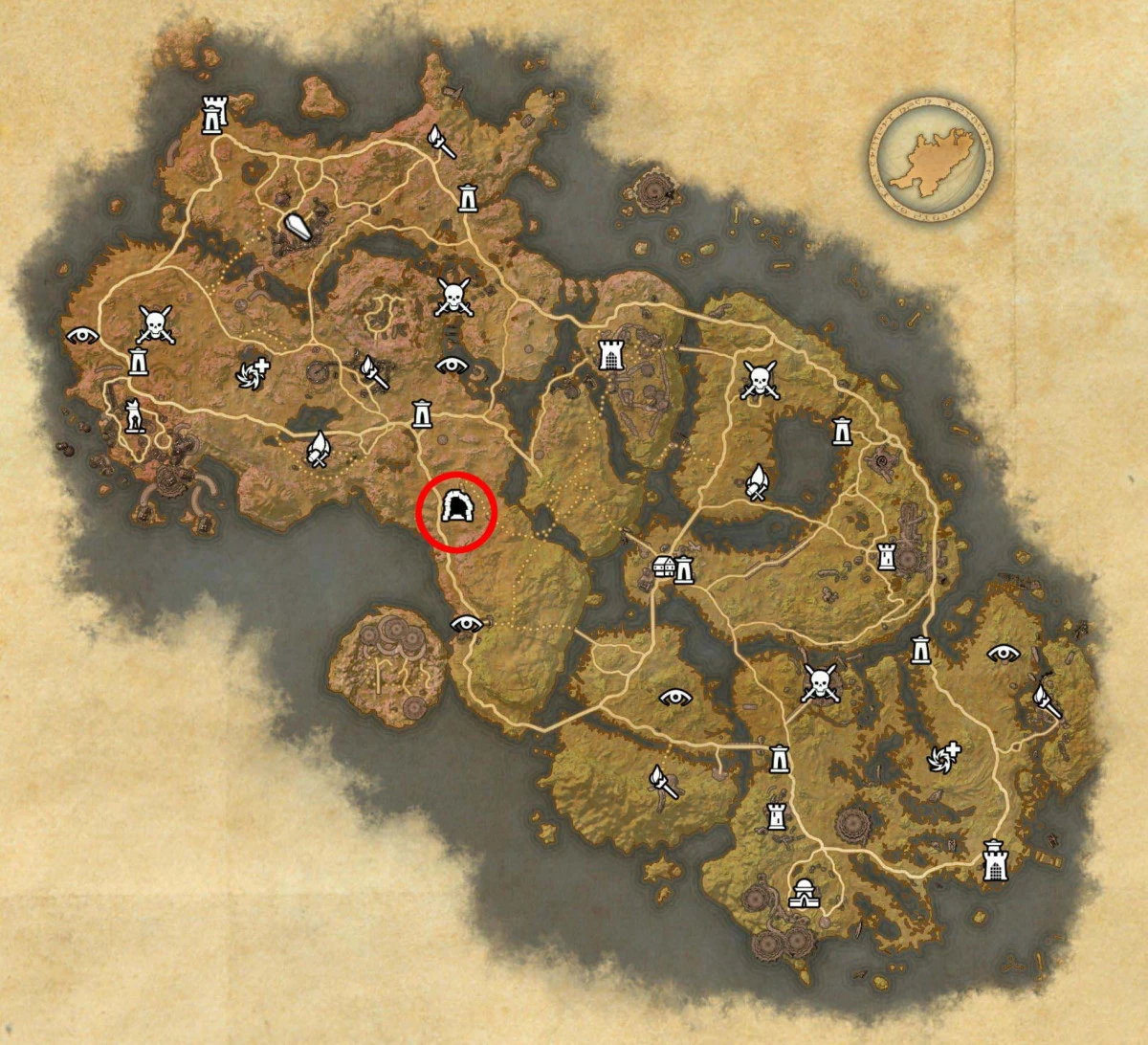 ESO The Underweave Public Dungeon Location