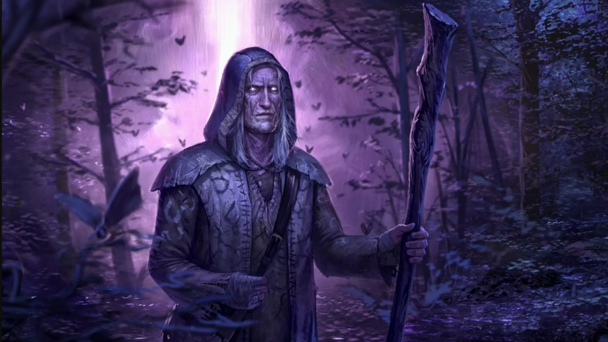 The Prophet as depicted in the Harborage loading screen.