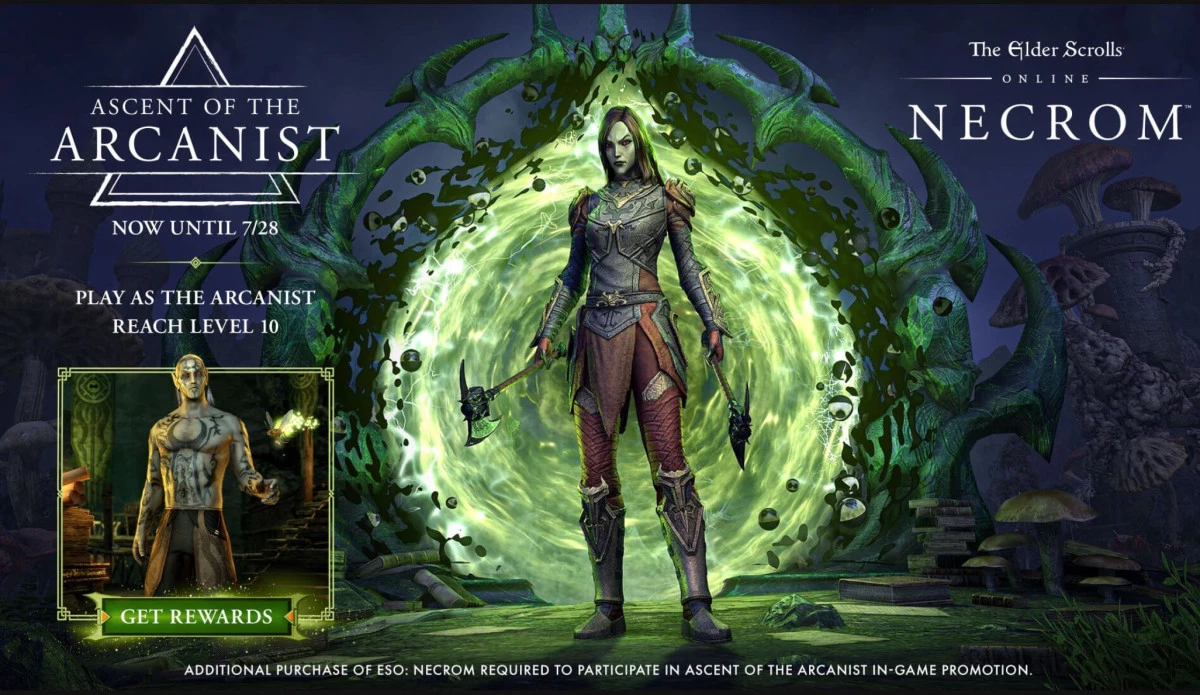 Ascent of the Arcanist Promotion
