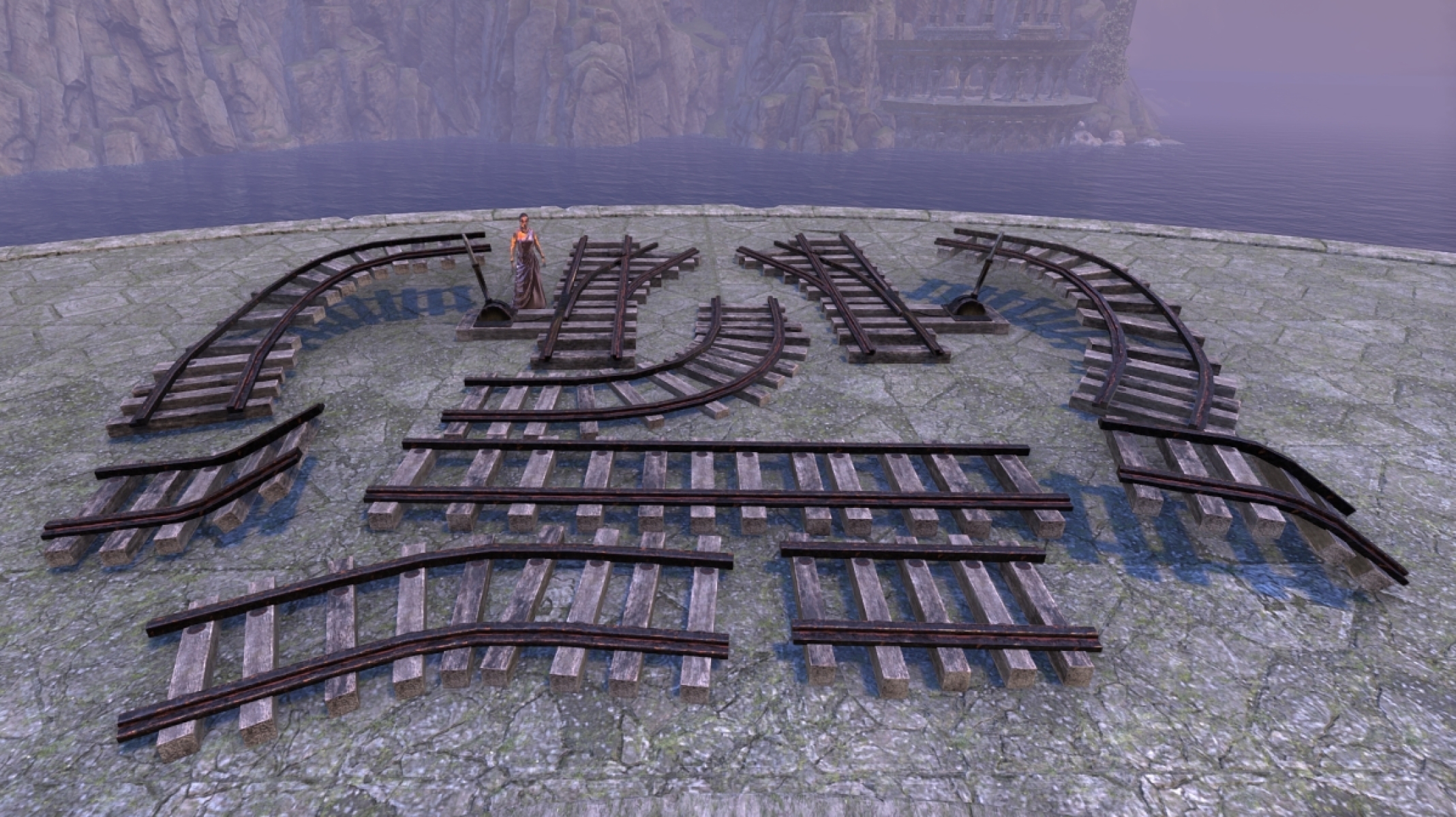 Minecart Track furnishing recipes in ESO