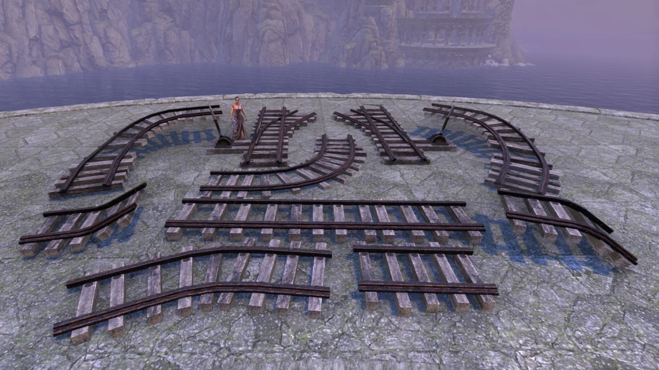 Minecart Track furnishing recipes in ESO