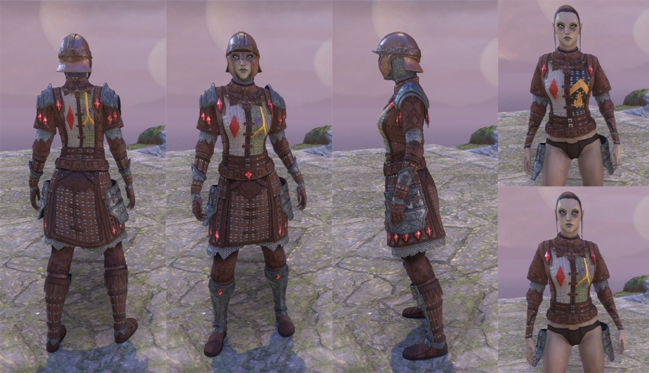 Gold Road Dragoon Outfit style in ESO