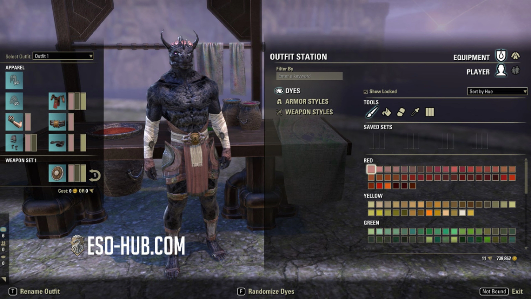 Outfit Station can be added to your homes.