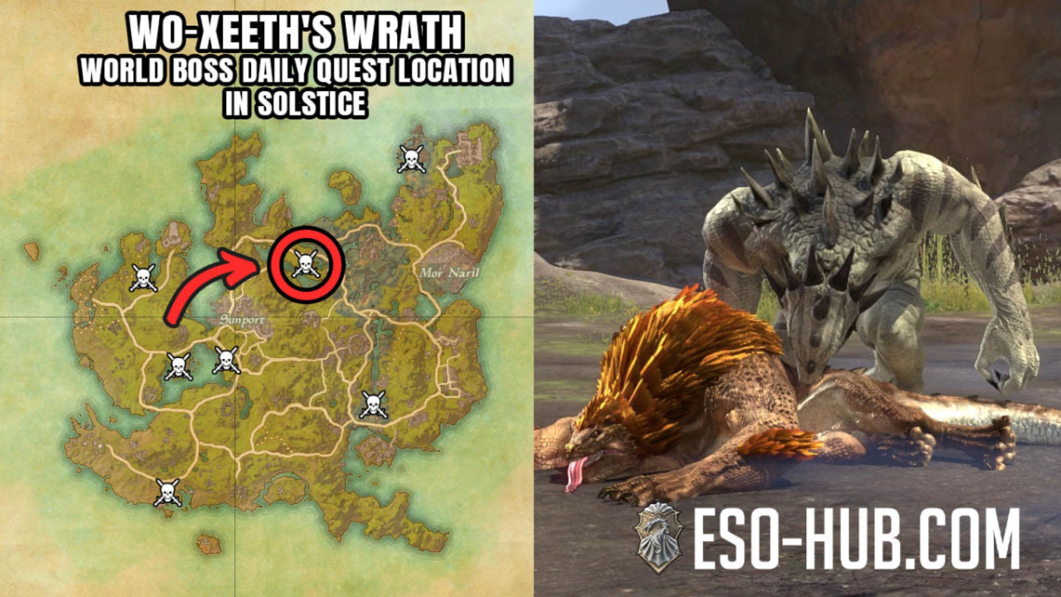 Wo-Xeeth's Wrath:  Lair of Wo-Xeeth location on Solstice map