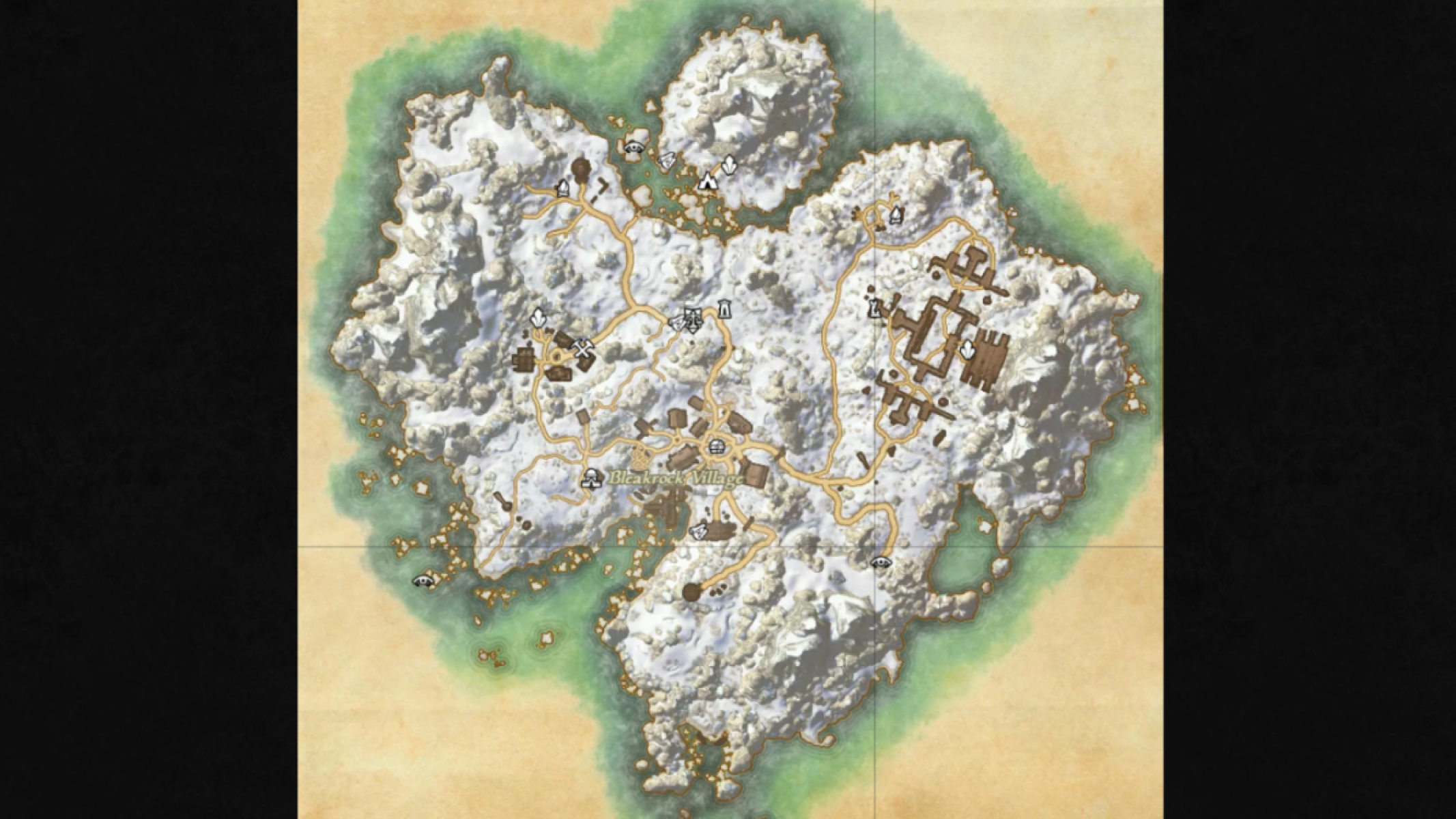 Map of Bleakrock Isle