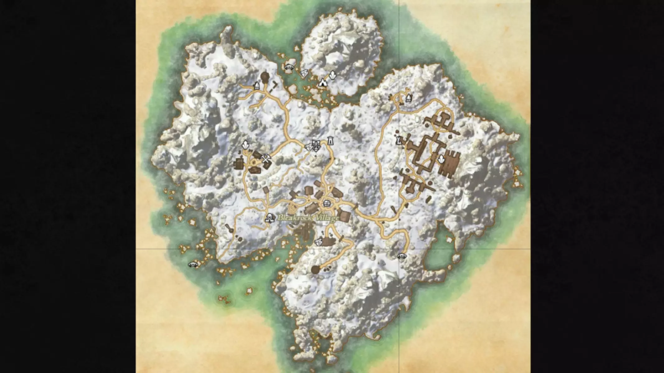 Map of Bleakrock Isle