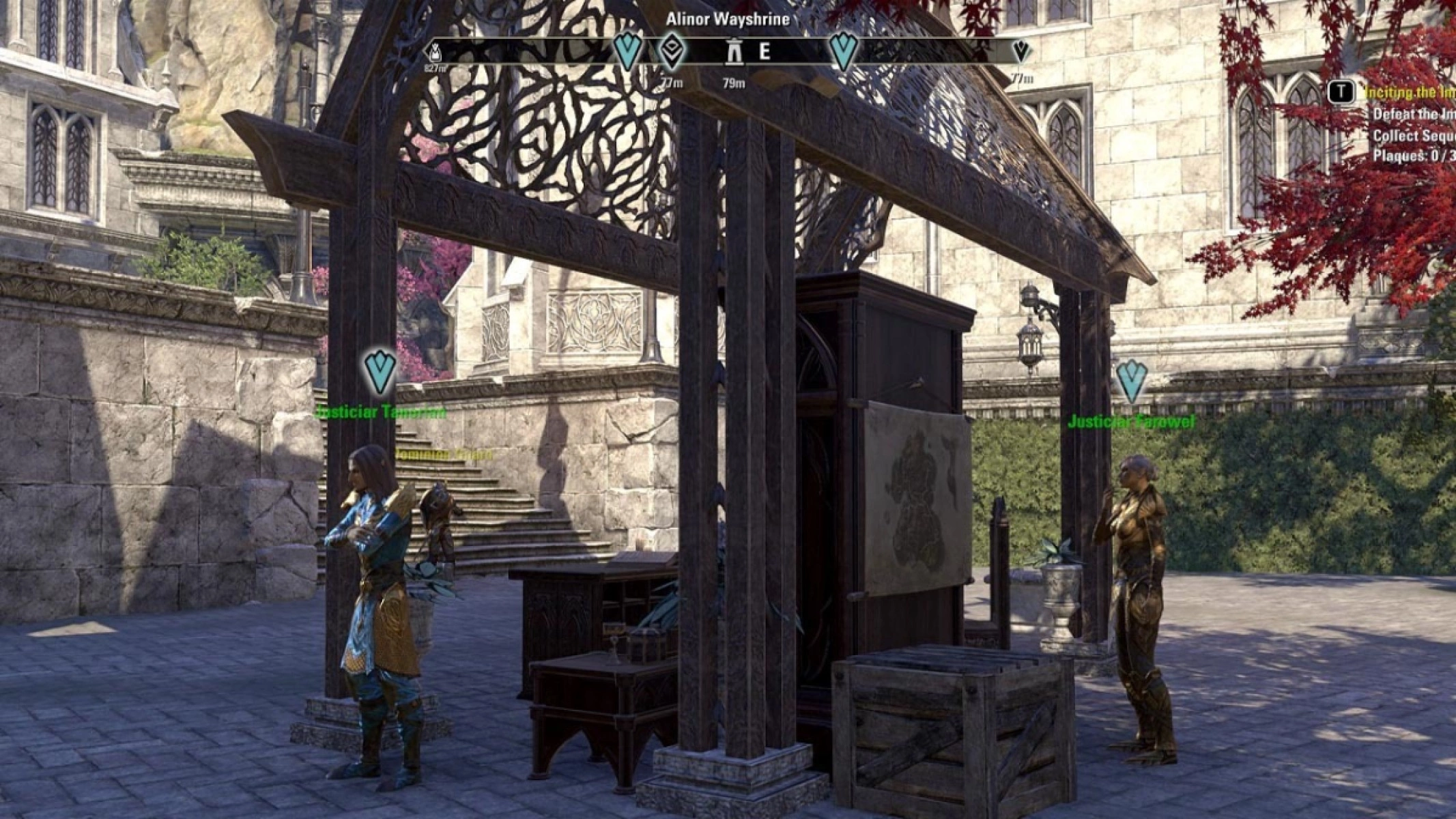 Daily Quest givers in Alinor, Summerset.