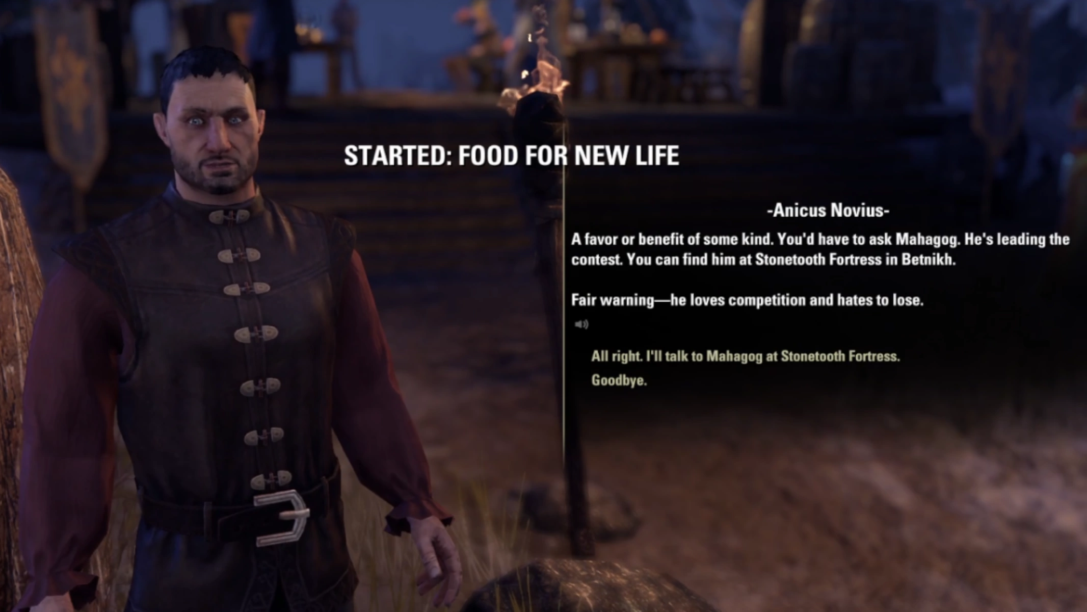 The new in 2025 quest NPC Anicus Novious has 8 new quests for you to complete!