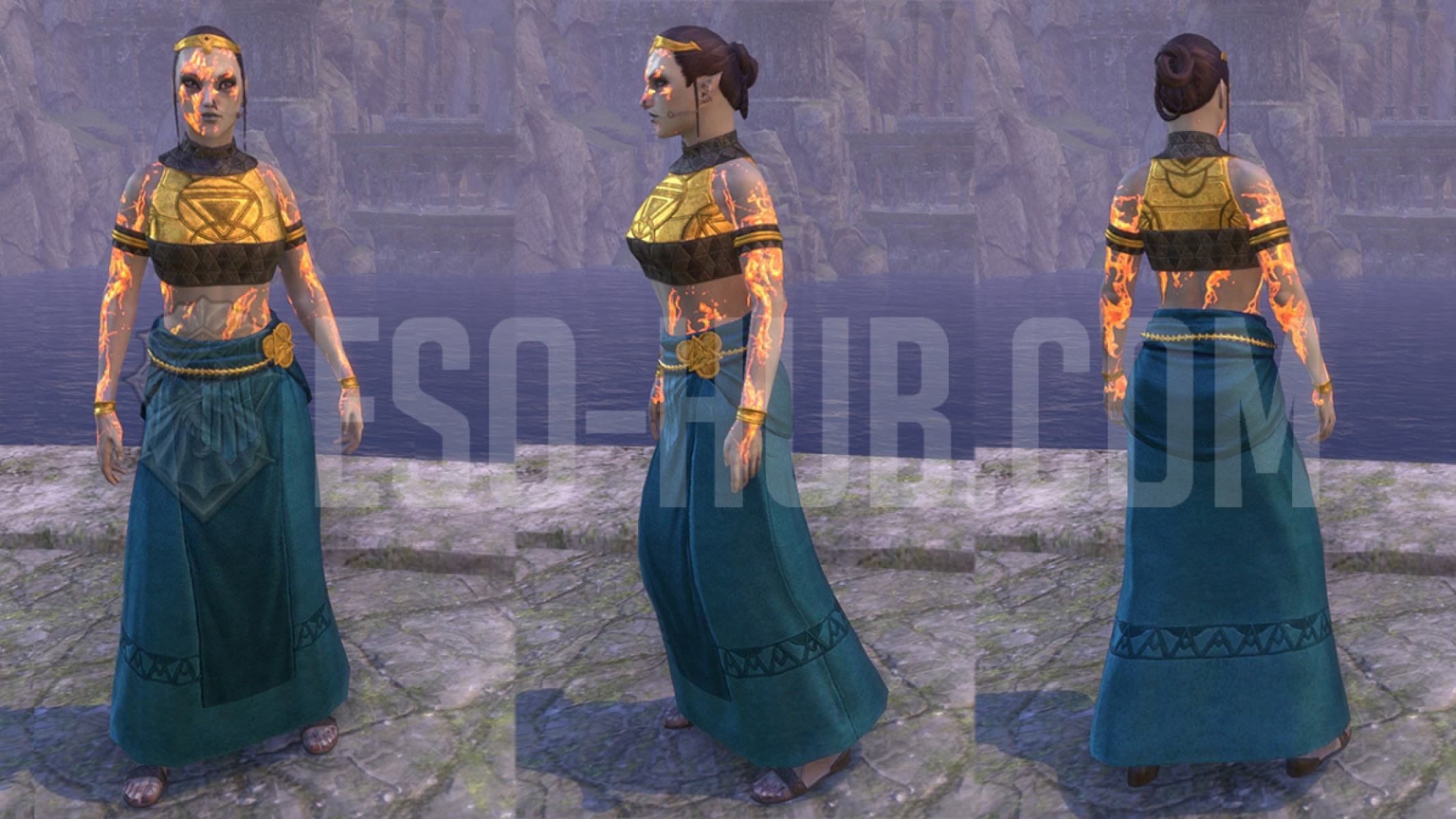 ESO Robes of Truth and Law Costume