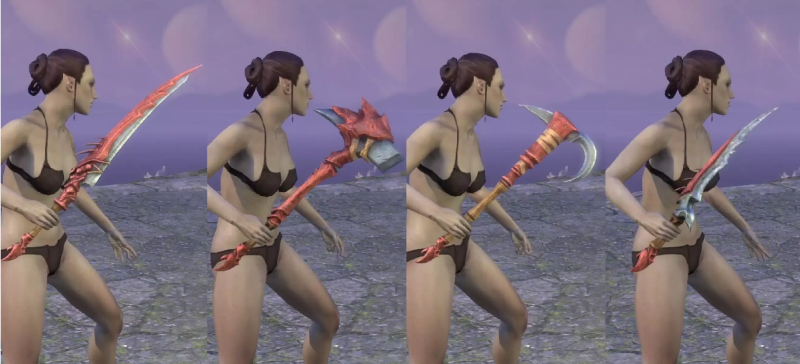 ESO Ashen Militia one handed weapons