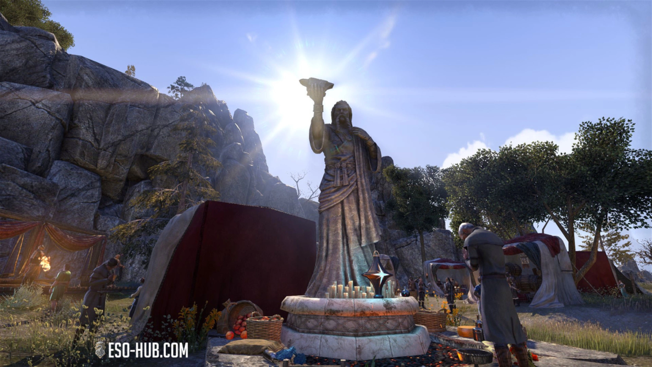 Amminus Varo praying to Zenithar.