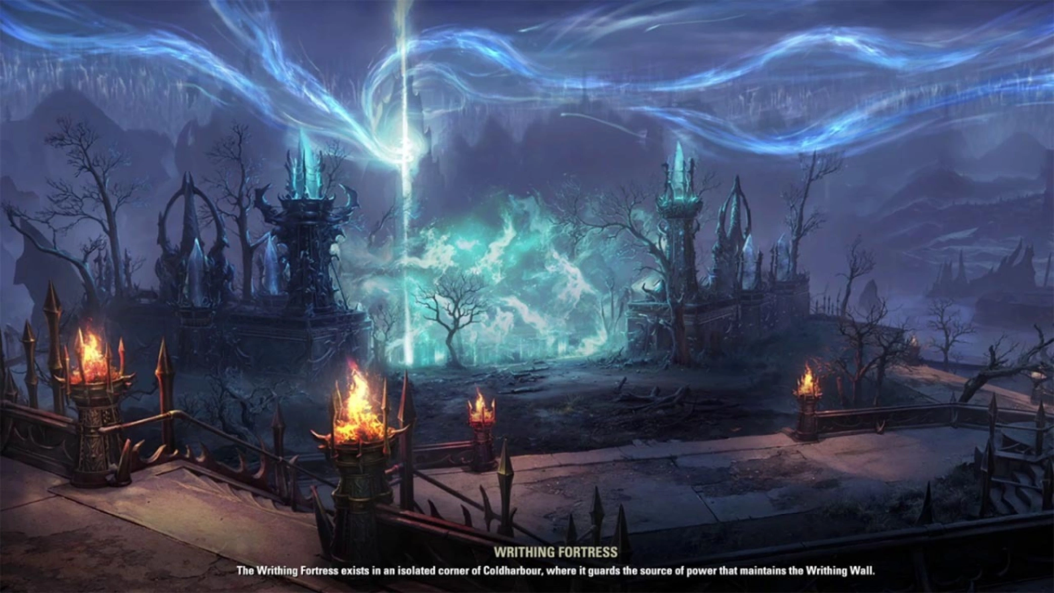 Writhing Fortress Loading Screen