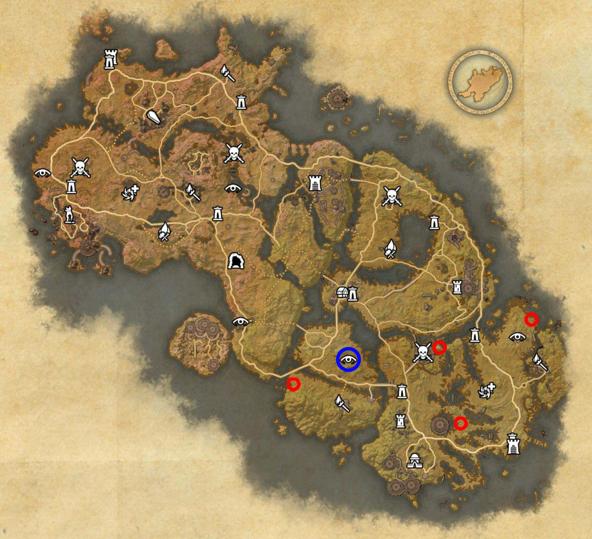 ESO Syzygy Achievement Locations