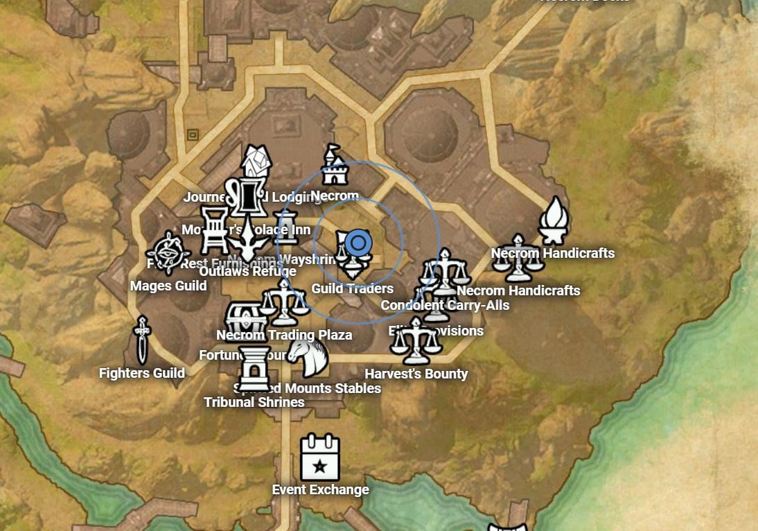 Pinpoint on the ESO Map