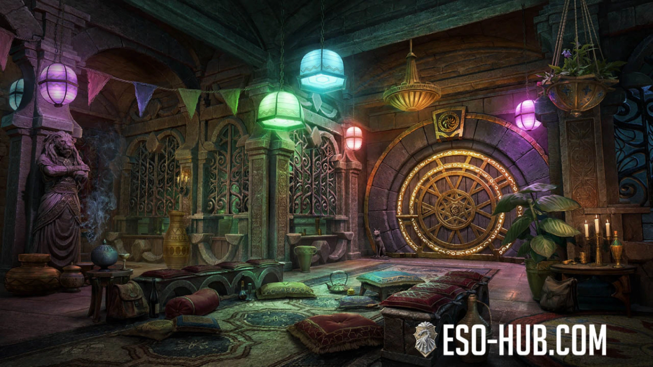 Night's Den House loading screen