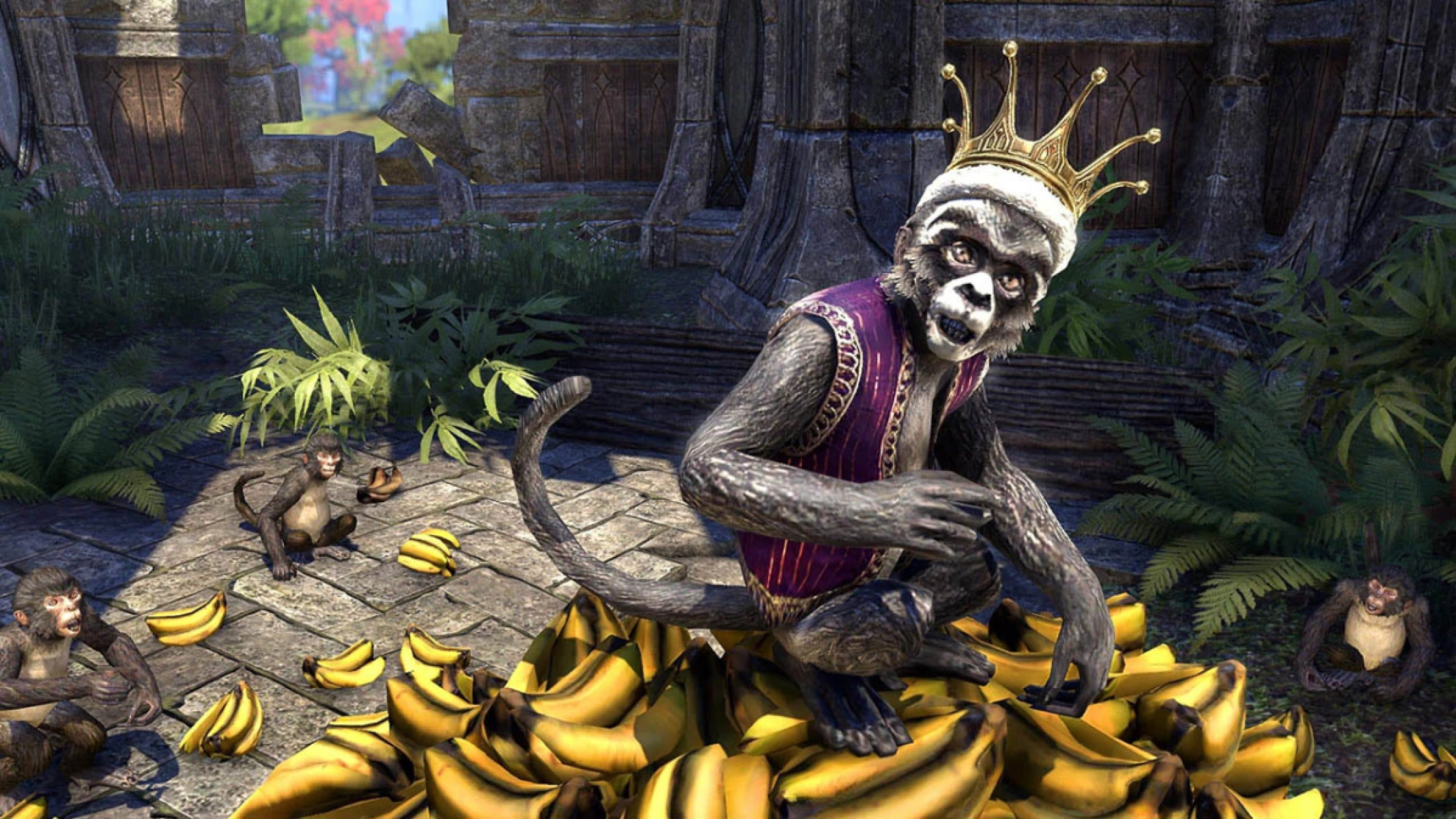 Madcap Jester Monkey Pet is available for purchase during Jesters Festival