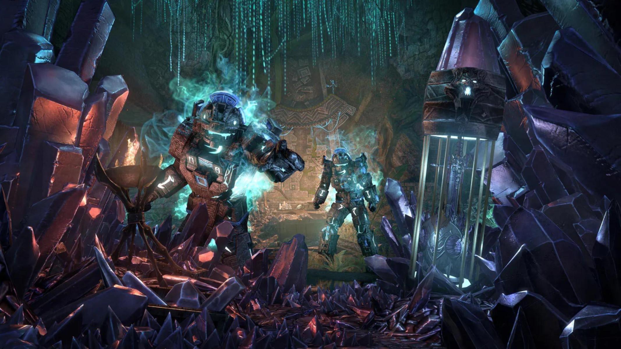 Promotional image from the Naj-Caldeesh dungeon. 