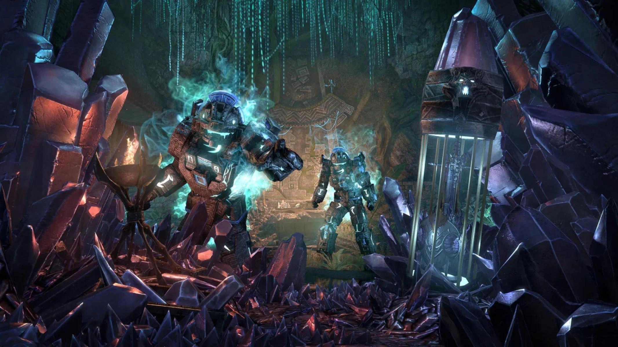 Promotional image from the Naj-Caldeesh dungeon. 