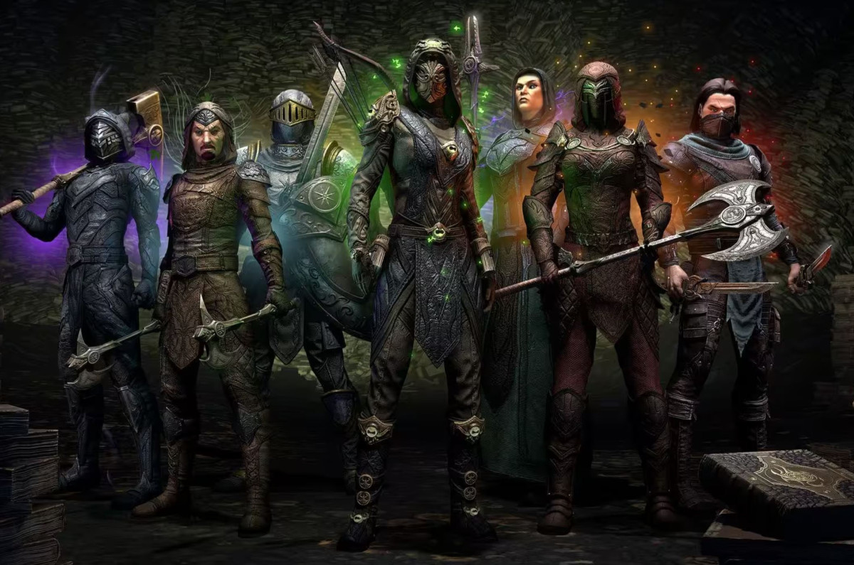 New Class Sets inside the Endless Archive in ESO