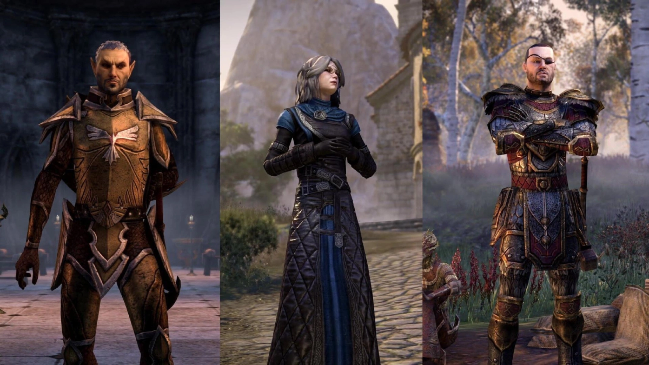 Urcelmo, Lady Arabelle and Holgunn One-Eye from the Season One launch lineup.