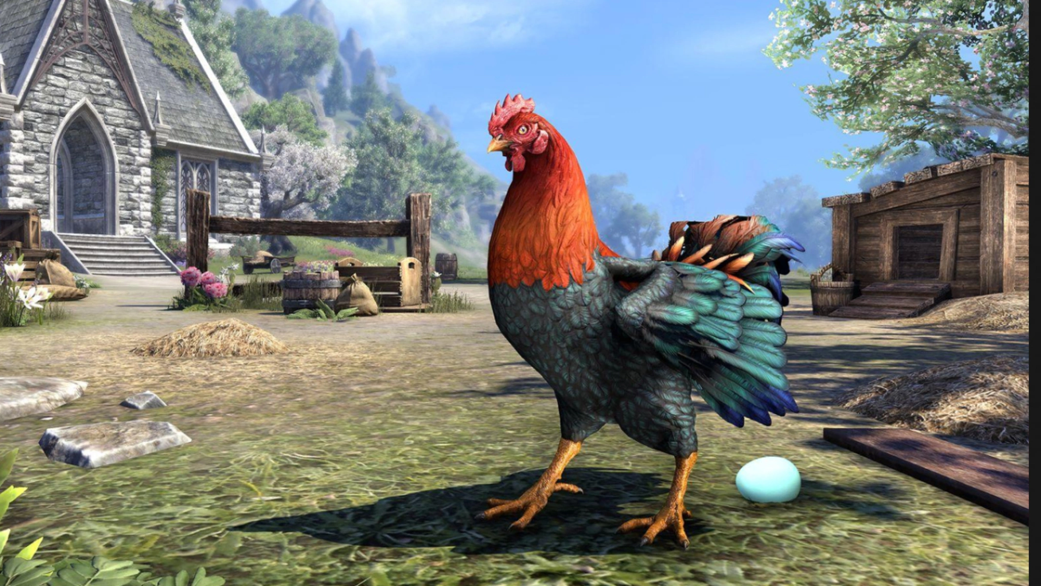 Mara’s Spring Chicken was previously as a daily login reward in April 2019 and purchasable for Crowns in April 2020 and 2021.