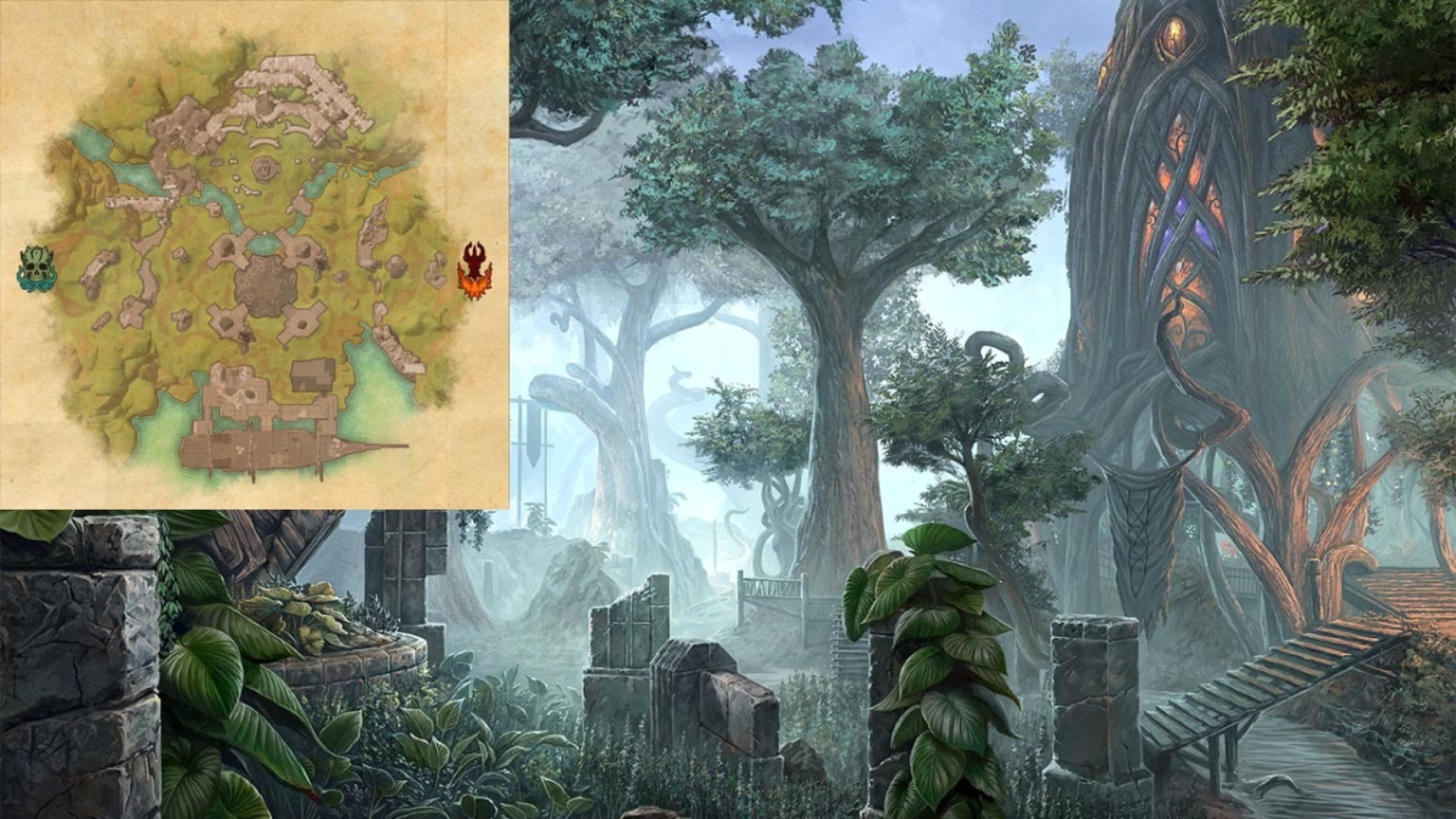 Image of the 8v8 Battleground Gothi Glenh map