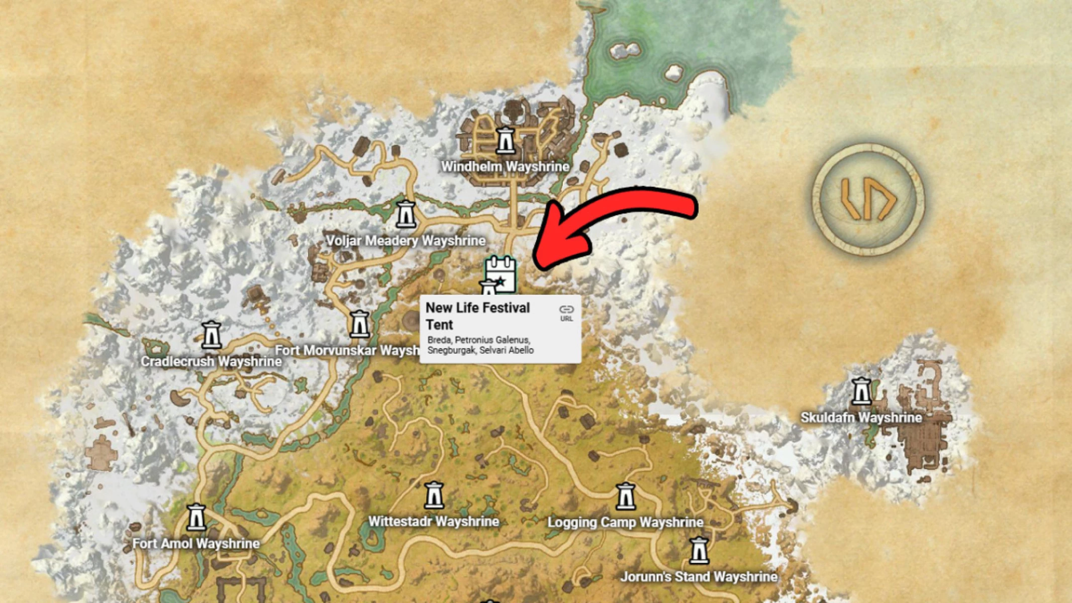 New Life Festival Starter Location
