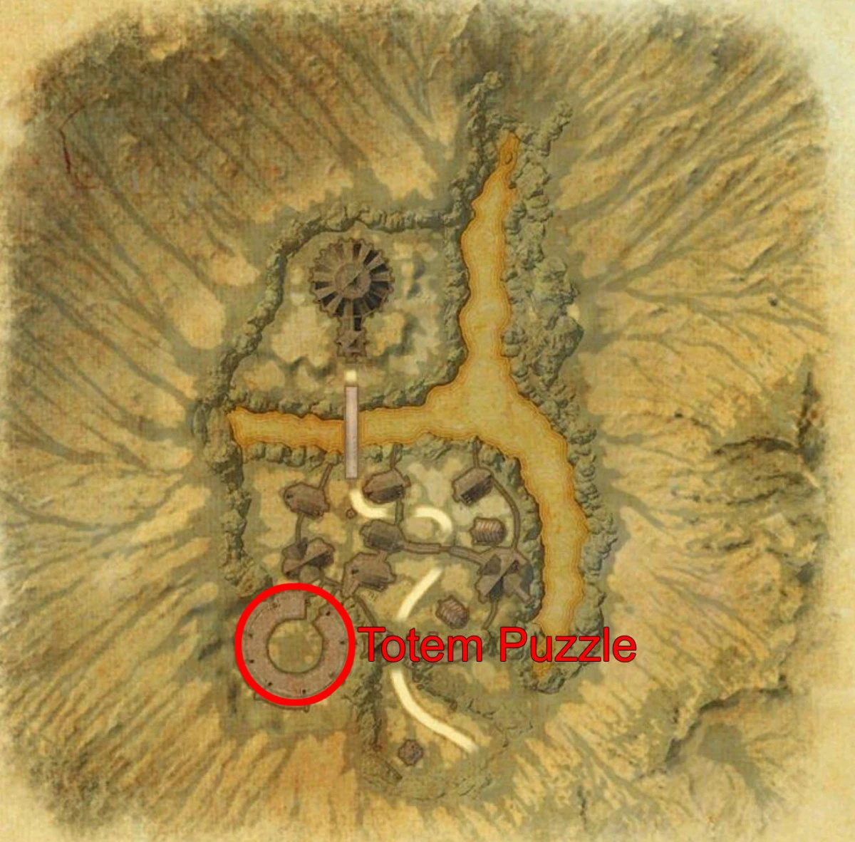 Secret 1 Location in Bal Sunnar