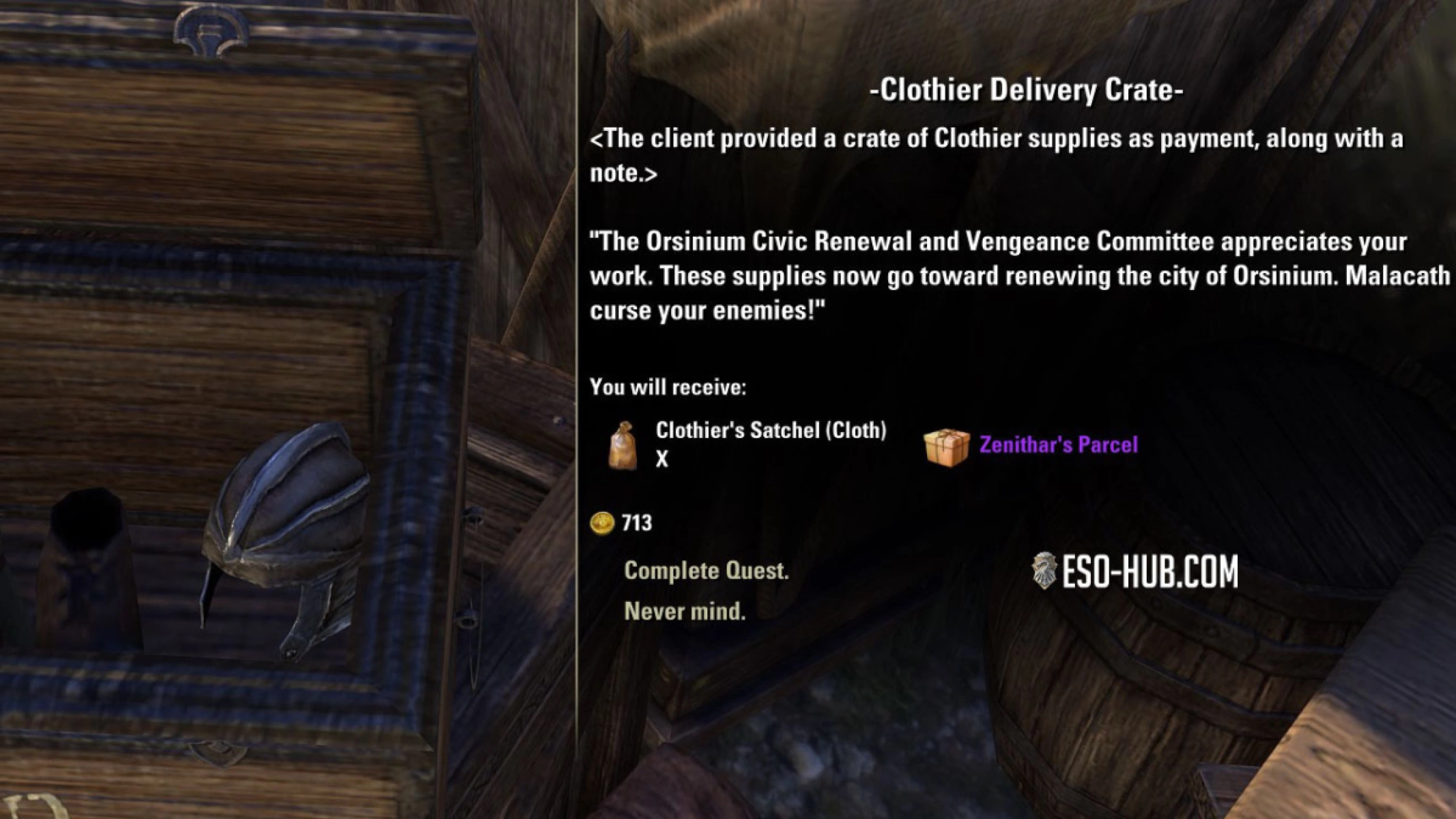 You get one Zenithar box per day from Daily Crafting Writs.