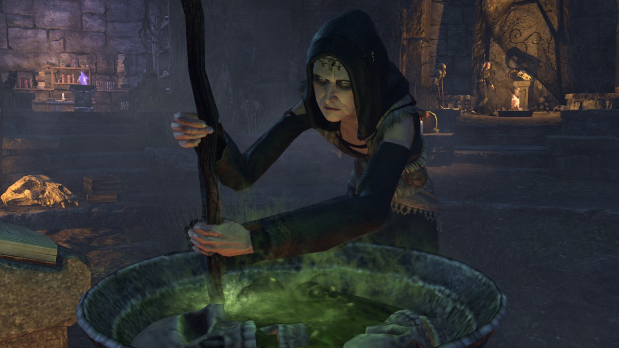 Witchmother Olyve in ESO during Witches Festival
