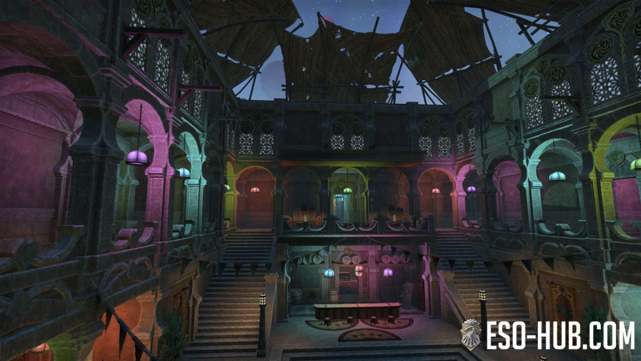 ESO Night’s Den house in Fargrave Night Market
