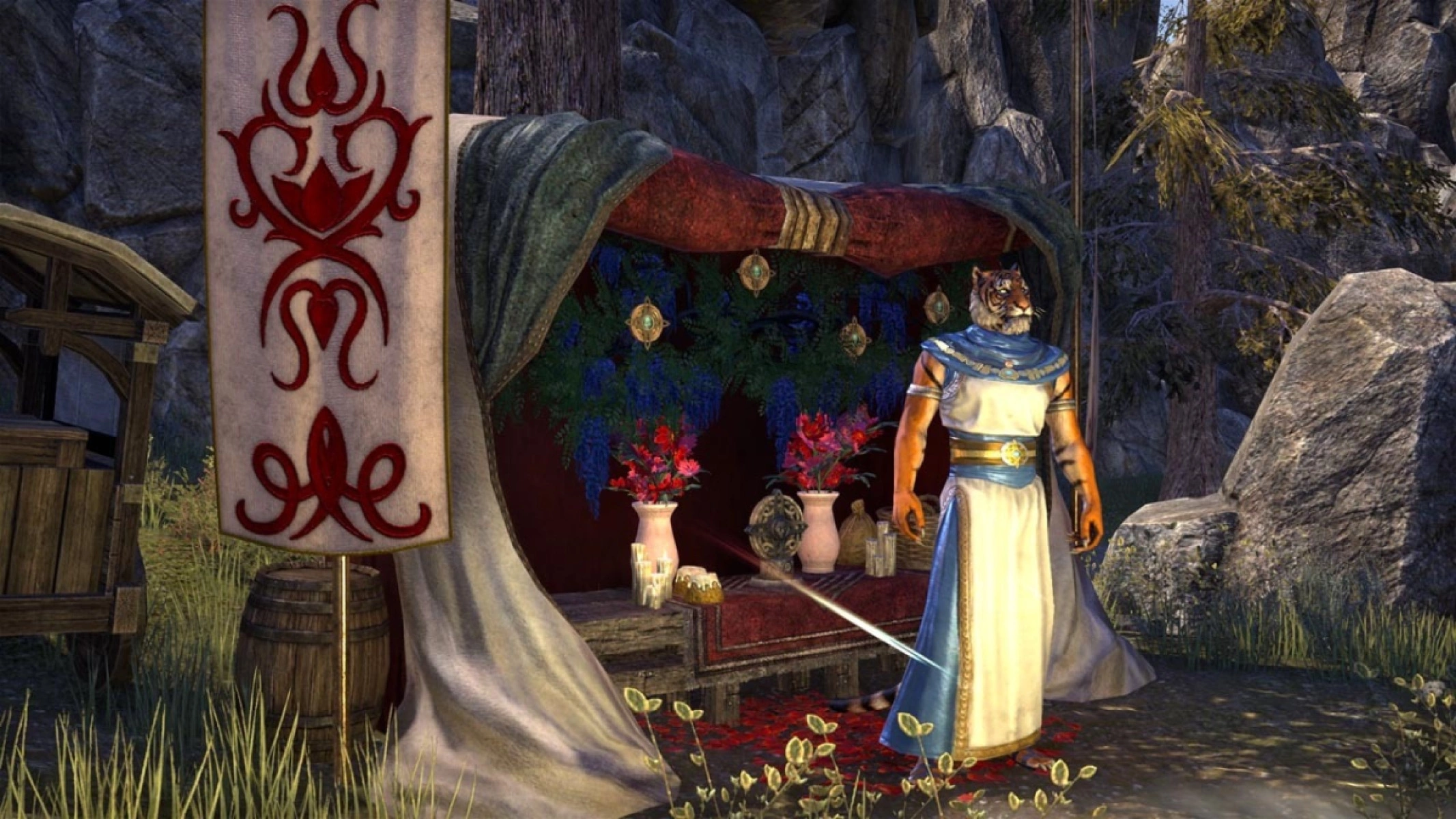 Hearts Week quest giver Kuzam-jo in Belkhart.