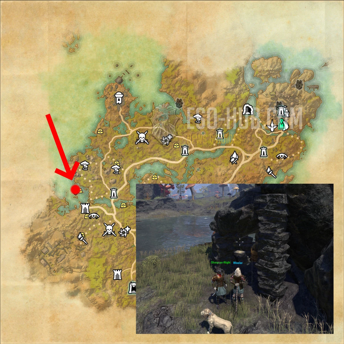 Sunvys Golsathyn Gravestone Location