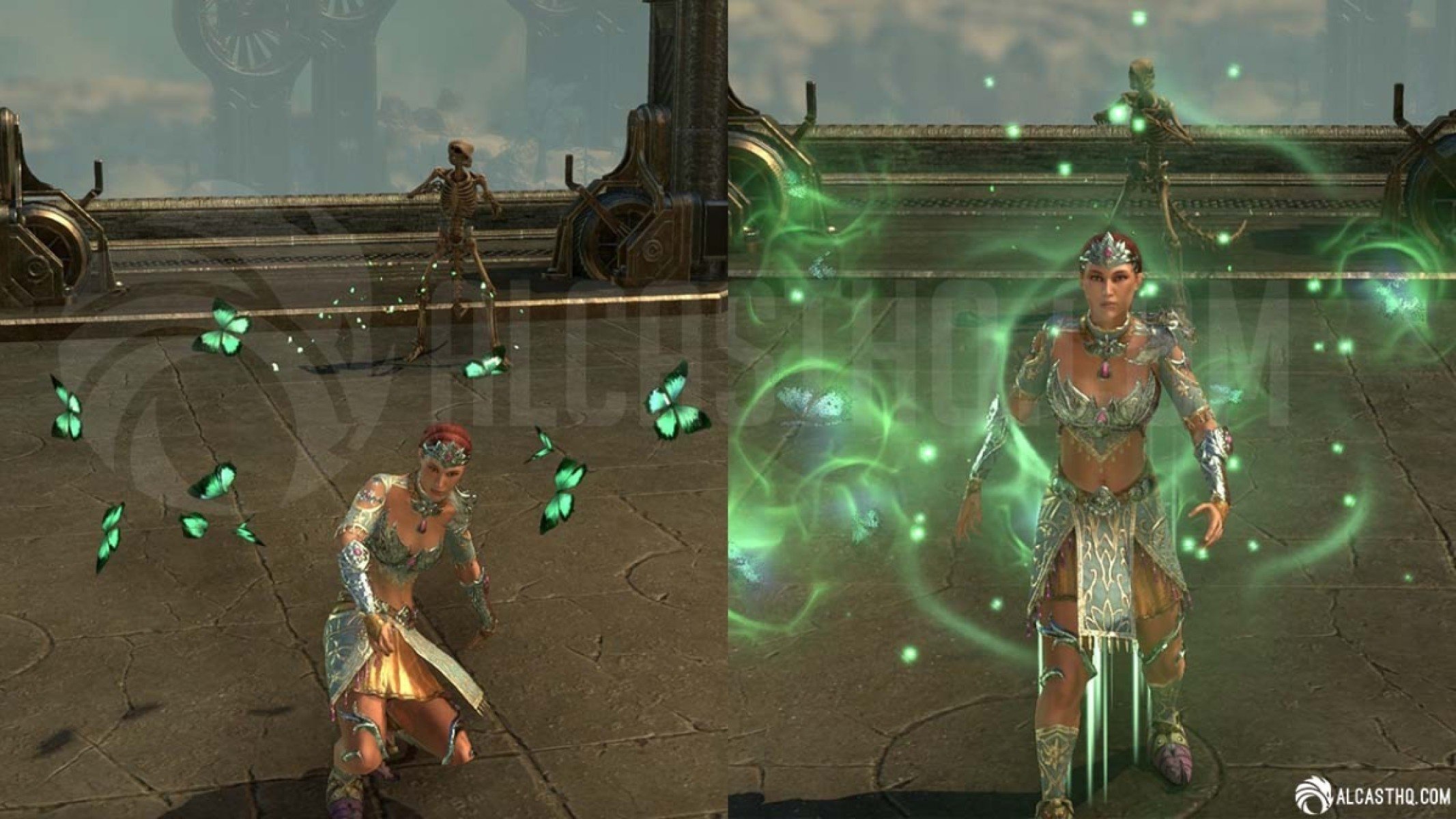 Butterflies is one of the effects on the Mad God's Dancing Shoes Mythic in ESO.