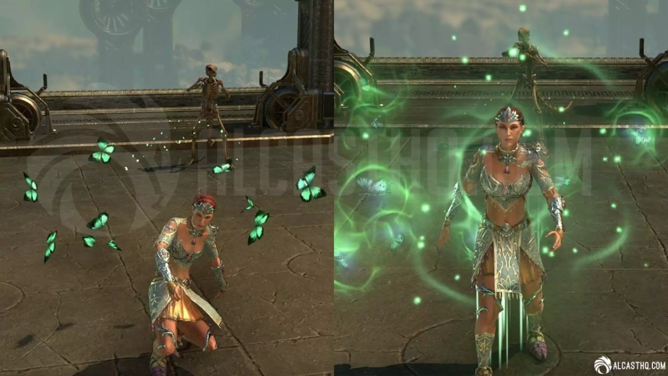 Butterflies is one of the effects on the Mad God's Dancing Shoes Mythic in ESO.