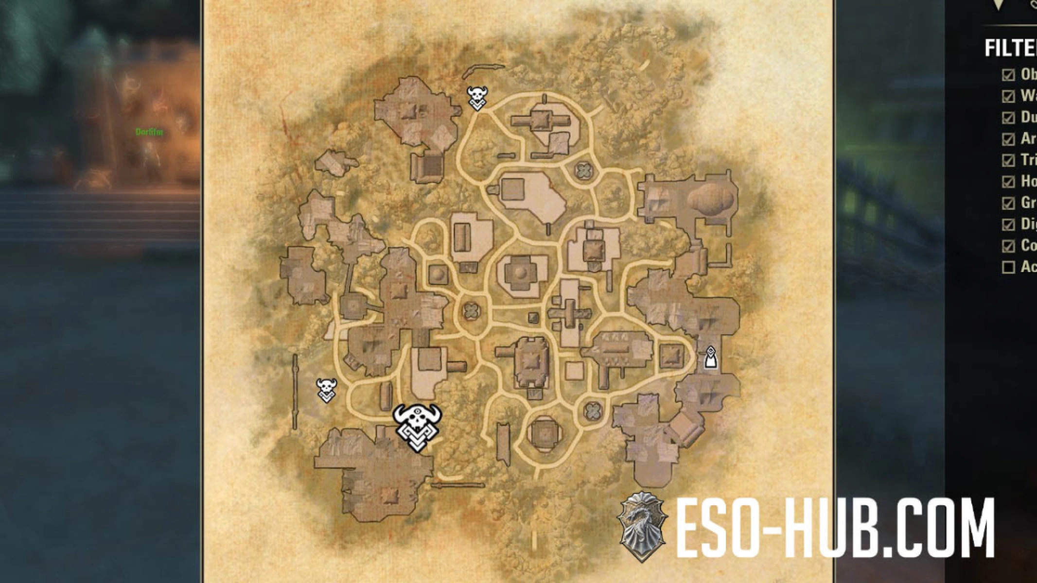 Skittering Precinct Map