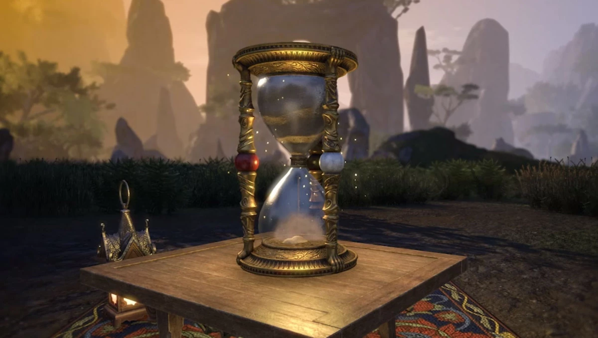 Die Geheiligte Stundenglas von Alkosh in ESO