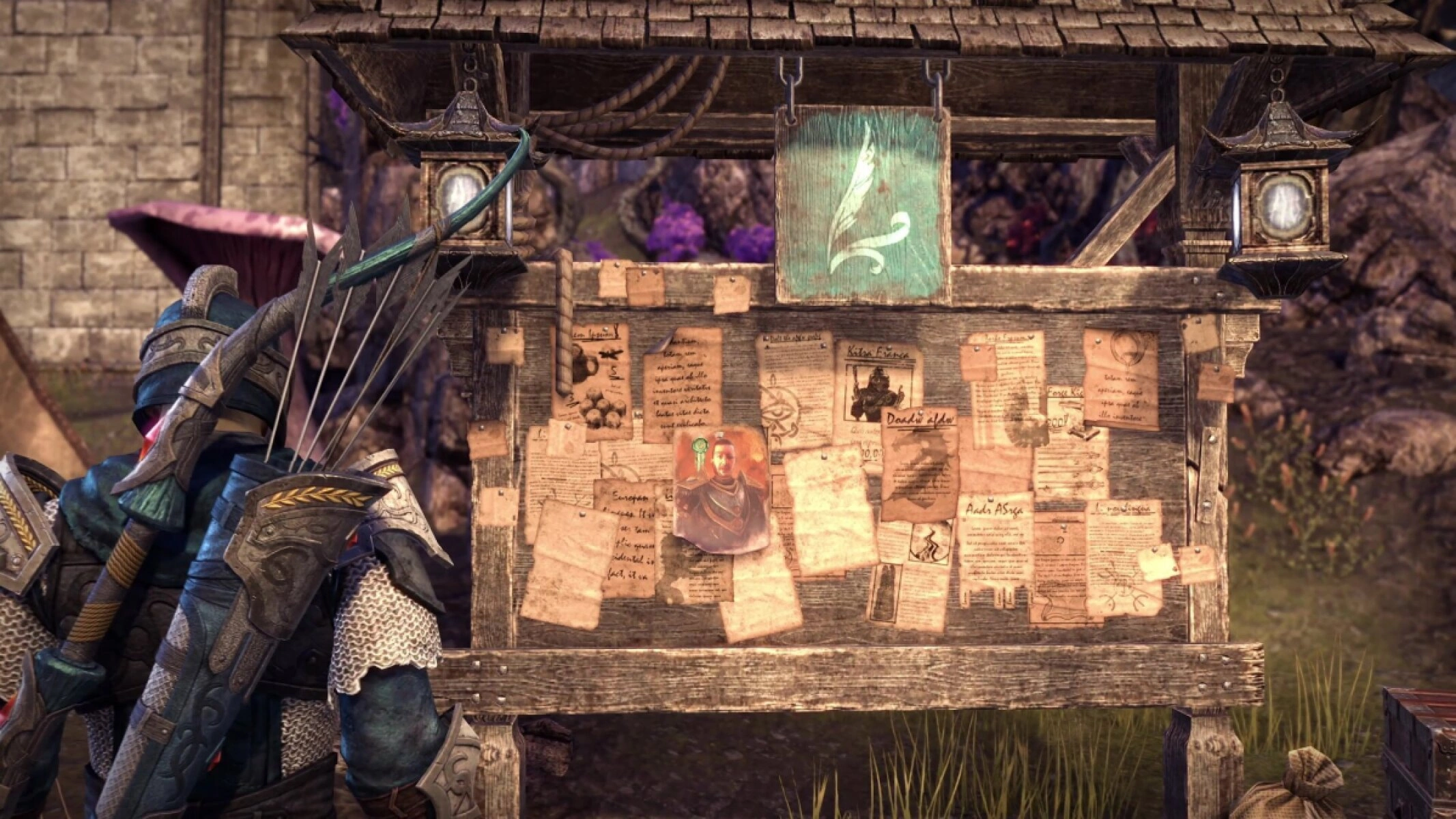 Each favor in ESO comes with an ongoing story delivered through letters