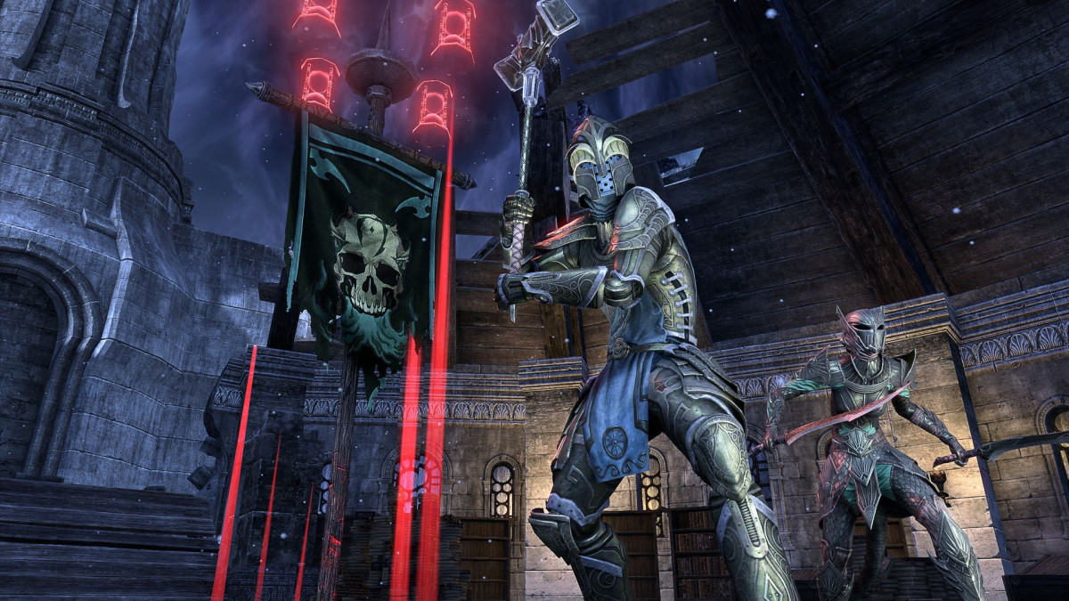 A Crazy King capture point in ESO Battlegrounds