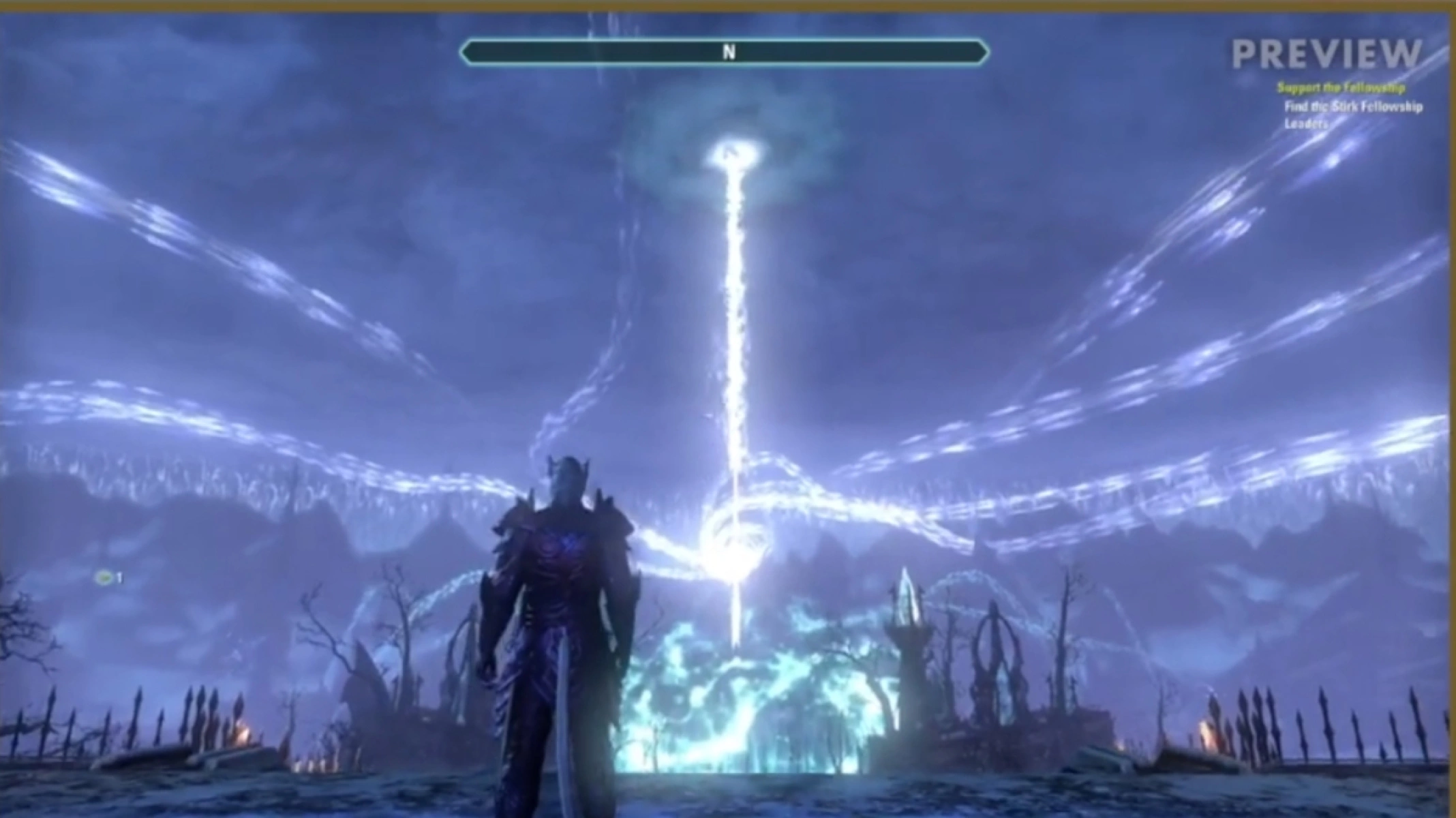 The Writhing Fortress as seen on the Preview Stream.
