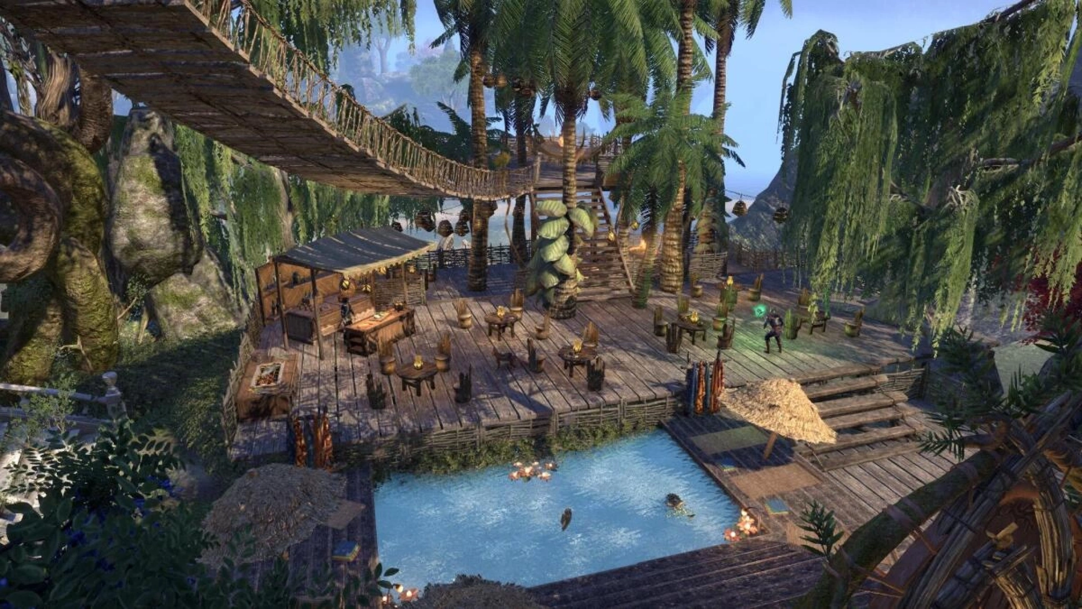 A small holiday club where you can sip a cocktail, relax by the pool or admire the sea view from a hammock with a good book. Built because summer is approaching.