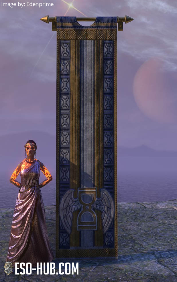Hourglass Banner, Akatosh