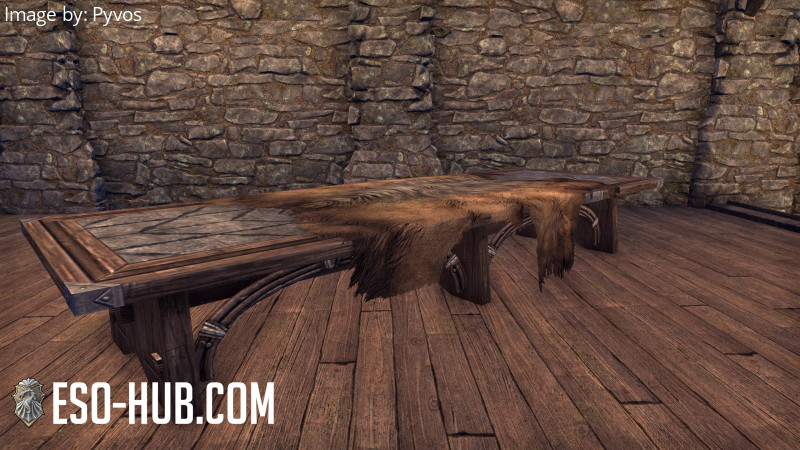 Orcish Grand Table with Skins