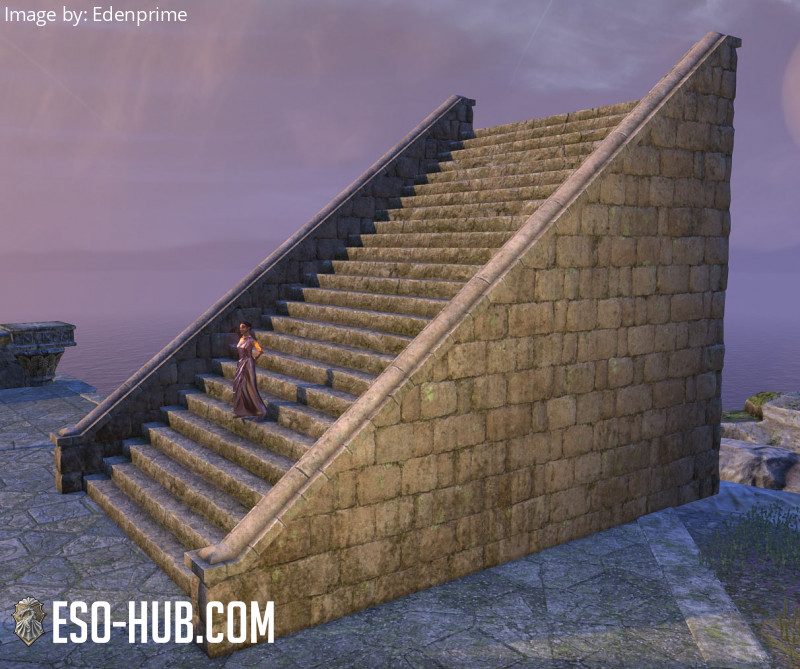 High Isle Stairway, Large Castle ESO Hub Elder Scrolls Online