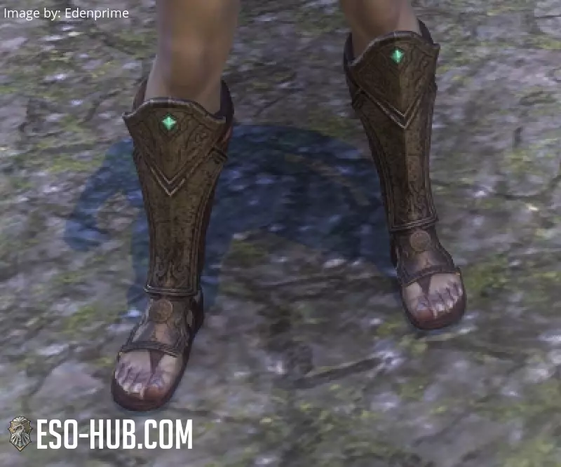 Image 1 of Solerets de mercenaire brutal ESO